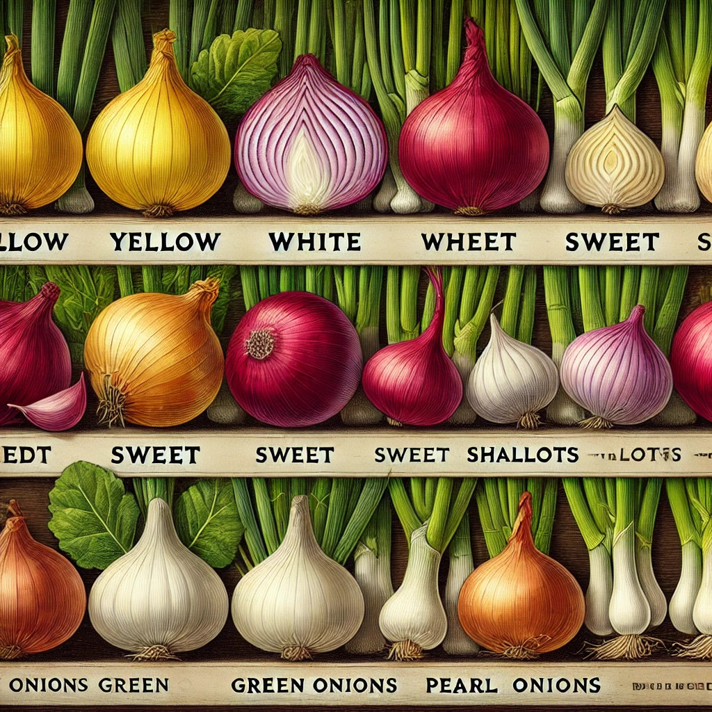 Imagen destacada para el artivulo sobre ¿Cuál es la diferencia entre los diferentes tipos de cebolla y cómo se utilizan en la cocina